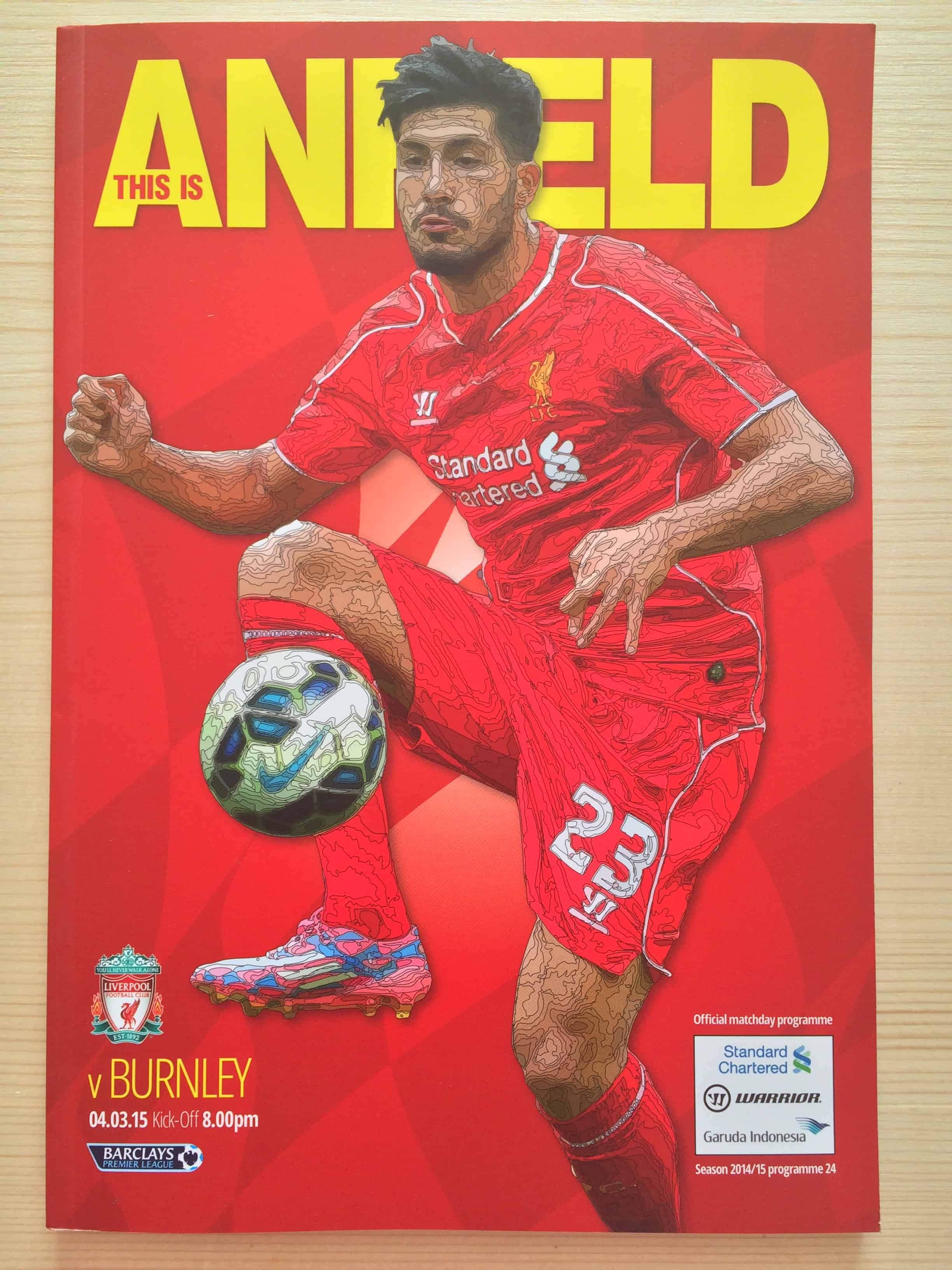 Liverpool FC v Burnley FC